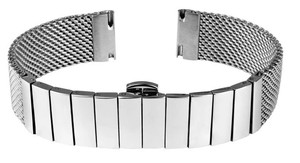 สายนาฬิกาอัจฉริยะสำหรับทุกเพศ, สายนาฬิกาสเตนเลสสตีลกันน้ำระบายอากาศได้ดีขนาด18-24มม. มี WD014สำหรับ iWatch ขนาด16มม. - Product Image 2