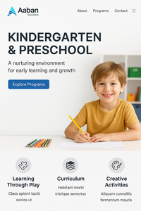 Thiết kế trang web mẫu giáo và mầm non cơ quan phát triển Web đáng tin cậy ở Ấn Độ cung cấp thiết kế trang web trường học chuyên nghiệp - Product Image 6