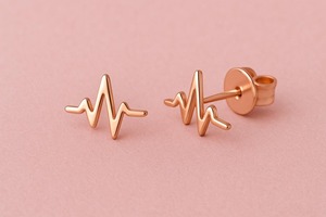 Pendientes de tuerca finos de Plata de Ley 2025 auténtica de alta calidad 925, nuevo diseño, venta al por mayor, fábrica de fabricación de joyas de plata - Product Image 2