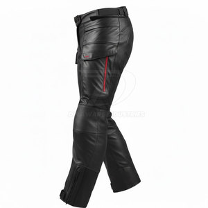 กางเกงหนังสำหรับขี่มอเตอร์ไซค์ผู้ชายแบบหนาพิเศษ ใส่สบาย เหมาะสำหรับการผจญภัยกลางแจ้ง - Product Image 6