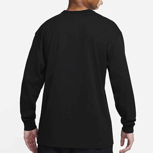 เสื้อยืดปักลายแขนเต็มสำหรับผู้ชายเสื้อลำลองคอกลมคุณภาพสูง - Product Image 2