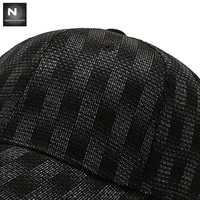 Gorras de béisbol transpirables para hombre, gorras de béisbol transpirables, elegantes, personalizadas, en Color negro, para exteriores