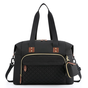 Nouveau sac de maternité et de voyage grande capacité, sac fourre-tout décontracté avec fermeture éclair, tissu Oxford hydrofuge, sac à main pour femme - Product Image 1