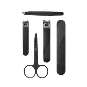 Professional Stainless Steel Manicure <b>Pedicure</b> <b>Set</b> Nail Grooming Travel Kit for Men Women Fingernail Toenail Clippers with Nail - Product Image 2