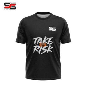 Chemises en coton délavées à l'acide personnalisées pour hommes, logo hip-hop à col rond, t-shirt vintage à personnaliser - Product Image 1