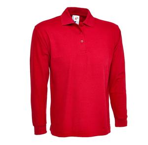 Jersey de manga larga de golf azul de alta calidad para hombre personalizado impreso y bordado con diseño de letras OEM - Product Image 6