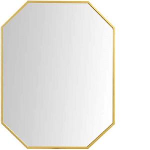 Espejo de pared de Metal dorado hecho a mano, personalizado, para oficina, dormitorio, sala de estar, puerta de entrada, decoración de pared - Product Image 1