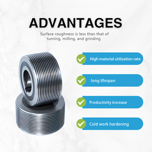 Vòng Chủ đề con lăn chết với dài phục vụ con lăn bánh xe reticulated Chủ đề con lăn cho thép Cây cán threading <span class=keywords><strong>Machine</strong></span> - Product Image 4