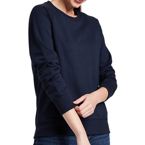 Sweat-shirt oversize respirant pour femme, col rond, manches régulières, en tissu tricoté, collection 2026 - Product Image 2