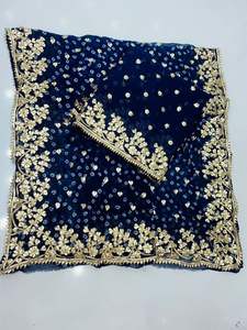 Stylish Women's Acrylic <b>Gota</b> Work Salwar Kameez with Handmade Sequins Embroidery for Party Gatherings - Product Image 4