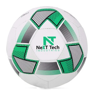 Ballon de football d'entraînement Next Tech Industries en matériau PU pour l'entraînement avec design personnalisé et logo personnalisé - Product Image 2