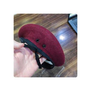 Béret Unisexe Design Personnalisé 100% Laine pour Adultes Activités de Plein Air Vente en Gros pour Cyclisme Pêche Camping Jungle Adventures - Product Image 2