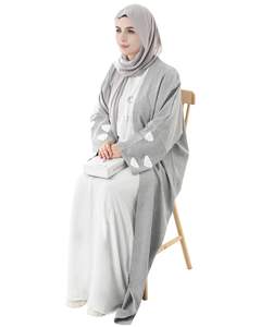 Hiyab Liso de Color Sólido para Mujeres Musulmanas, Diseño Hecho en Pakistán, Abaya para Mujer de la Mejor Calidad, Abaya para Mujer al por Mayor Personalizada - Product Image 6