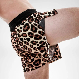 Short MMA imprimé à sublimation personnalisée avec cordon élastique prêt à expédier vêtements de sport d'arts martiaux fabriqués en Spandex - Product Image 6