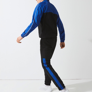 Ropa activa de tenis de dos tonos para hombre, traje para correr, estilo deportivo de invierno, conjunto de 2 piezas para gimnasio, sudaderas con capucha y sudaderas - Product Image 2