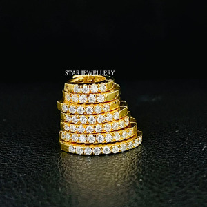 Bague en or massif 14 carats avec diamant cultivé en laboratoire. - Product Image 4