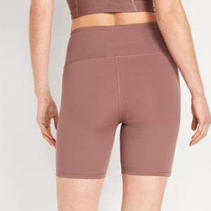 Short de sport taille haute pour femme Short de sport d'été respirant en multicolore motif taille moyenne en gros en vrac à la nouvelle arrivée - Product Image 2