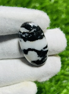 AAA + Grade 100% Cabochon naturel pierres précieuses en vrac taille personnalisée noir blanc zèbre Turquoise Buffalo lot de gros disponible - Product Image 5