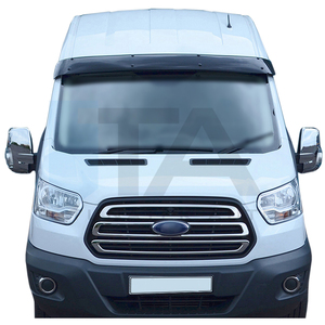 Pare-soleil en plastique ABS noir durable de haute qualité pour Transit 2014, 2018 et après, protection pare-brise - Product Image 1