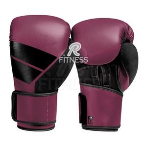 Gants de boxe MMA en cuir personnalisés à demi-doigts avec fermeture auto-agrippante antidérapante pour les arts martiaux - Product Image 2