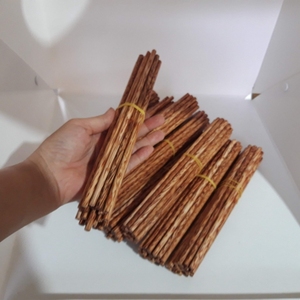 Palillo de madera hecho en Vietnam Fábrica Utensilios de cocina 2025 Utensilios de decoración Palillos Cuchara Loto azul - Product Image 6