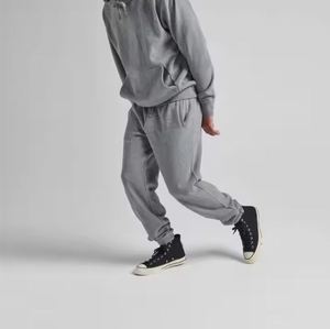 Custom Logo Sweatpants for <b>Men</b> and Women Embroidered Plain <b>Fleece</b> Jogging Pants Casual Track Pants for <b>Walk</b> and Jogging - Product Image 5