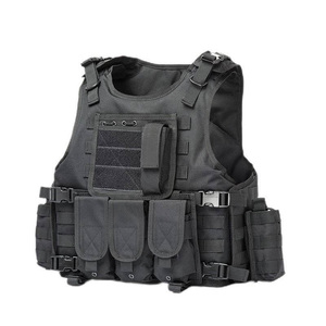 Chaleco de Supervivencia Multifuncional con Correas Acolchadas, Equipo de Defensa Personal de Poliéster Resistente para Seguridad al Aire Libre - Product Image 3