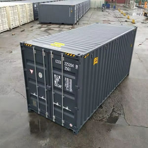 Conteneur de stockage à sec en acier standard ISO de 20 pieds pour le transport de marchandises et l'entreposage - Product Image 1