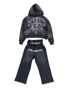 Survêtement d'hiver pour homme de qualité supérieure avec logo personnalisé, tissu doux et respirant, construction à capuche épaisse et chaude pour la vente en gros - Product Image 4