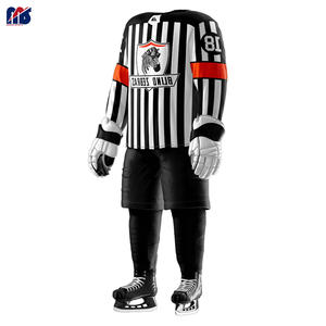 Camiseta de hockey sobre hielo con sublimación personalizada, camiseta de hockey sobre hielo, bordado de poliéster barato 100, aduana personalizada OEM Unisex - Product Image 4