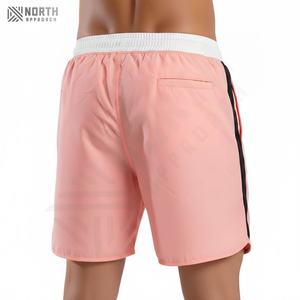 Shorts de jogging amples pour hommes, personnalisés, de haute qualité, ultra-doux, respirants, imprimés, décontractés, en polyester/coton, avec cordon de serrage - Product Image 4