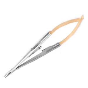 Demi or TC Castroviejo pince porte-aiguille Instruments chirurgicaux médicaux salle d'opération pince TC - Product Image 3