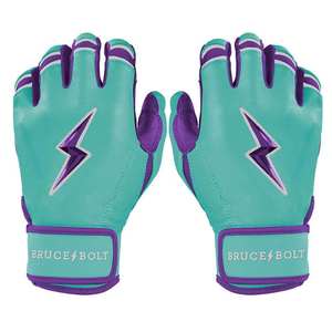 Gants de frappe de baseball/softball de qualité supérieure, best-seller, main droite, polyester/coton, sangle à boucle rapide, anti-humidité - Product Image 1