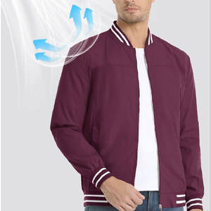 Chaqueta Bomber Personalizada para Hombre, Estilo Invernal, Nueva Colección, Tejido de Lona, Impermeable, Cortavientos, Estilo Universitario - Product Image 2