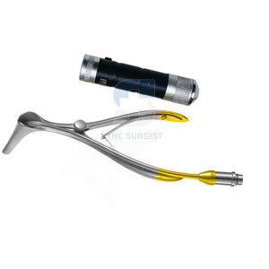 Stainless Steel Manual <b>Fiber</b> <b>Optic</b> Cottel Nasal Speculum 14CM for Accurate Nasal Examination (Reusable) - Product Image 2