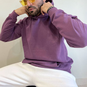 Nouveau Style haut Streetwear goutte épaule à capuche respirant basiques coton mélangé poids lourd séchage rapide goutte épaule à capuche - Product Image 1