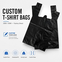 Sacs poubelles robustes en plastique PE pour entrepreneurs de construction, fournis directement par l'usine