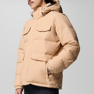 OEM Custom Skin Puffer <b>Jackets</b> Mens Down <b>Jackets</b> Windproof Hood Multiple Utility Pockets and casual wear - Product Image 4