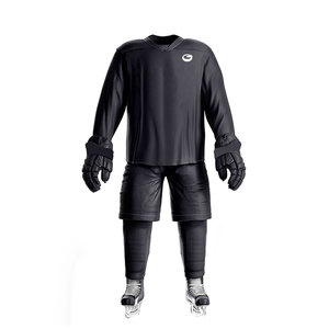 Pakistan Manufactured Solid Color Breathable Ice Hockey Uniform 100% Polyester Eco-Friendly Unisex Adult OEM Service Low Price - Product Image 1