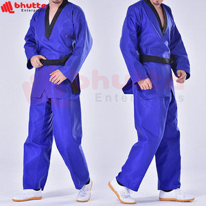 Nouveauté Uniformes de Taekwondo Personnalisés Élégants 2024 100% Coton 220g Coupe Confortable Unisexe Adultes Option Logo Personnalisé Personnalisé - Product Image 4