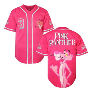 Maillot de baseball personnalisé OEM Haut respirant Maillot de baseball uni pour hommes Chemises boutonnées Logo de l'équipe Maillot de baseball personnalisé - Product Image 3