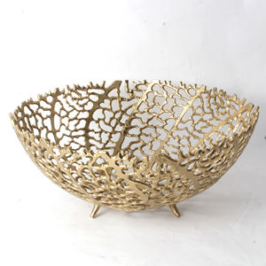 Bol en aluminium moulé de qualité supérieure avec un design moderne, adapté aux salades, aux collations, aux fruits et aux besoins quotidiens de la salle à manger - Product Image 3