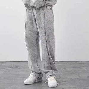 ชุดวอร์มมีฮู้ดสีพื้น ดีไซน์และขนาดสั่งทำได้ สำหรับผู้ชาย ผ้าฝ้าย 100% คุณภาพพรีเมียม ขายส่ง - Product Image 4