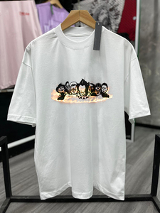 T-Shirt 2025 été hommes respirant coton noir T-Shirt décontracté Streetwear quotidien Look pour hommes t-shirt - Product Image 5