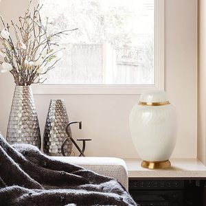 Handmade Mosaic Glass Cremation <b>Urn</b> <b>Large</b> Adult Size Burial Hand Applied Individual Tiles Unique Artwork for Funerals - Product Image 5