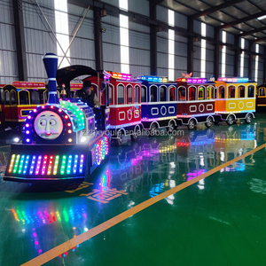 Cảnh quan tham quan đào tạo thiết bị giải trí công viên ngoài trời điện <span class=keywords><strong>trackless</strong></span> tàu chở khách, tùy chỉnh-thực hiện từ thiết kế của riêng bạn - Product Image 3
