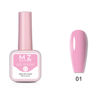 Ensemble de vernis à ongles en gel de la série Fruits Fraise, 6 couleurs, UV LED, à retirer par trempage, couleur unie estivale, OEM, marque privée