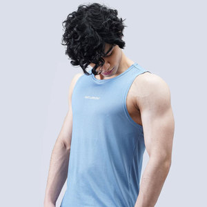 Bas quantité minimale de commande respirant vente chaude hommes débardeur à vendre en ligne nouveauté vêtements de fitness meilleure qualité hommes débardeur - Product Image 2