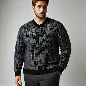 Pulls pour hommes de conception personnalisée très résistants Séchage rapide Respirant Grande taille Confortable Nouvelle mode Pulls pour hommes - Product Image 5