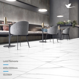 กระเบื้องปูพื้นดีไซน์ที่ดีที่สุดใน600x600กระเบื้องปูพื้นผิวมันวาวกระเบื้องปูพื้นพอร์ซเลนดิจิตัล - Product Image 6